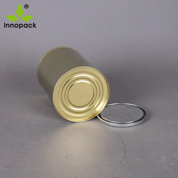 Empty Metal Seal Glue Paint Mini Oil Round 400g Metal Tin Can with Lid Dimensions