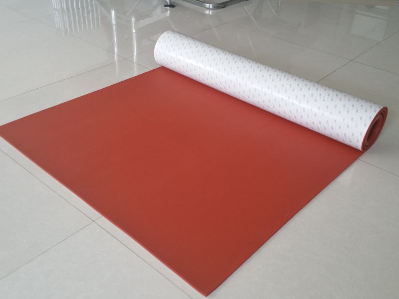 Red, Grey, White, Black Silicone Foam Rubber Sheet, Silicone Sponge Rubber Sheet