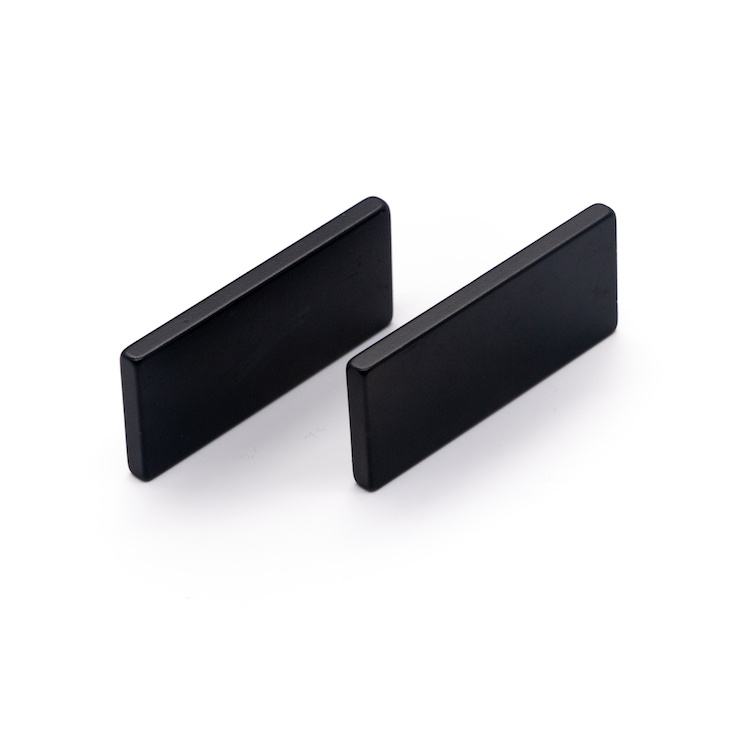 Black Epoxy Coated Permanent Block Industrial Magnets NdFeB N52