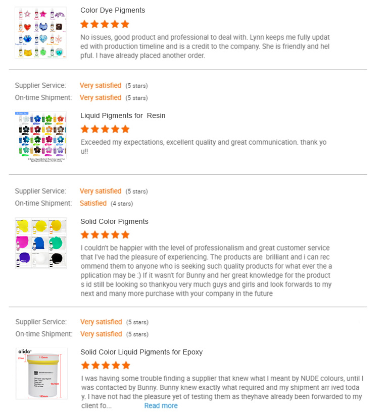 Coloring Dye Mix Epoxy Liquid Resin Dye Pigment for Epoxy