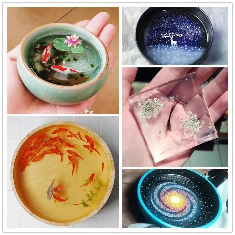 Casting and Coating Epoxy Resin for Jewelry DIY Crafts