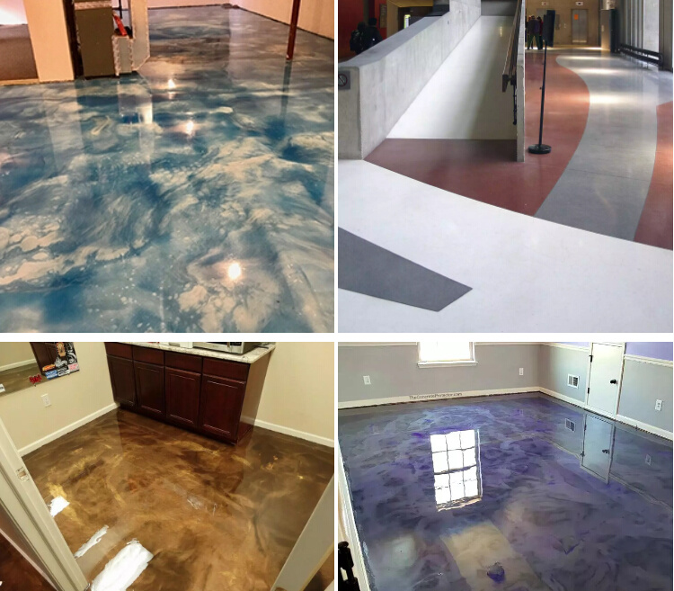 Epoxy Resin Transparent Epoxy Resin for Metallic Epoxy Floor Paint