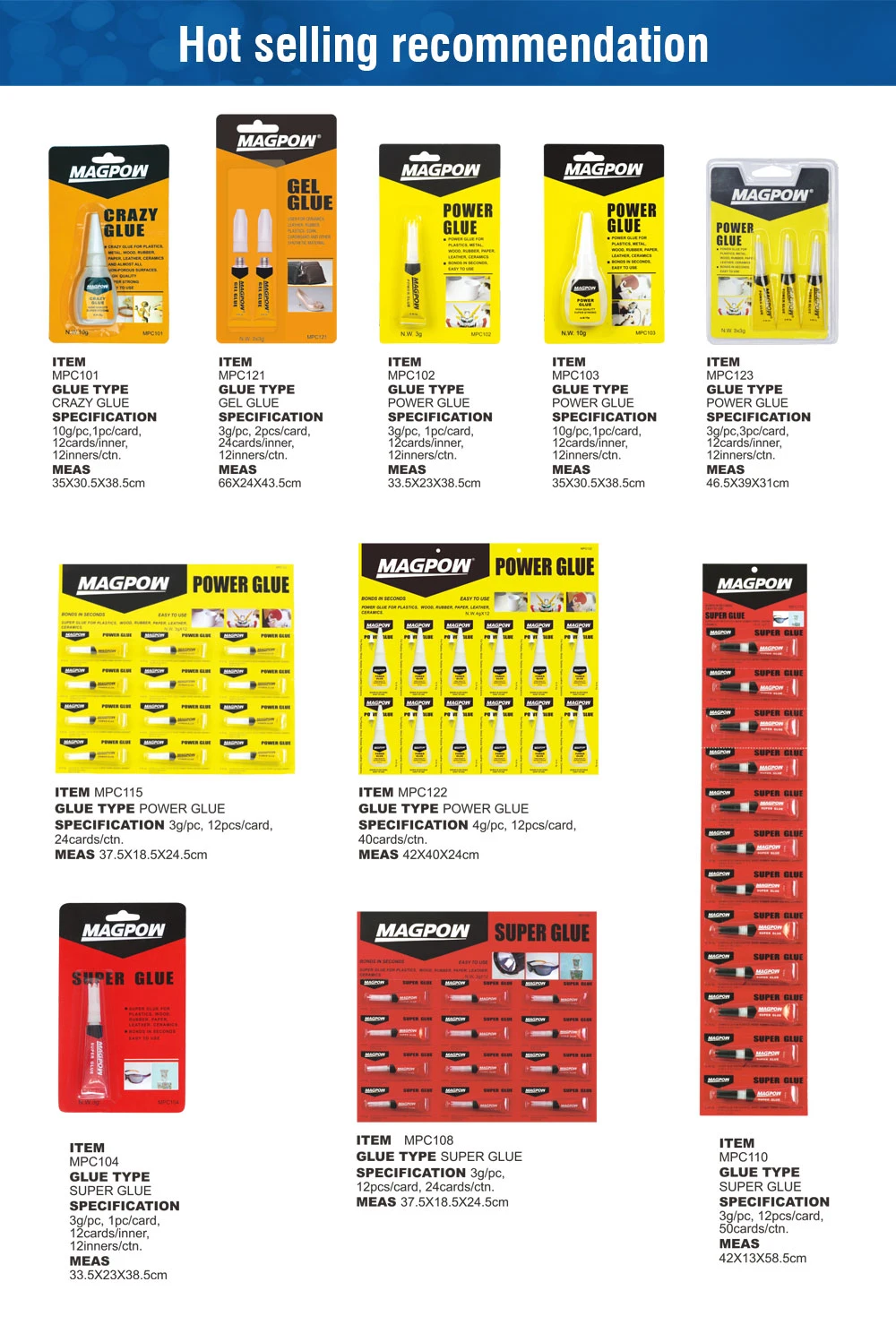 Economical Excellent Non-Toxic Super Glue 502