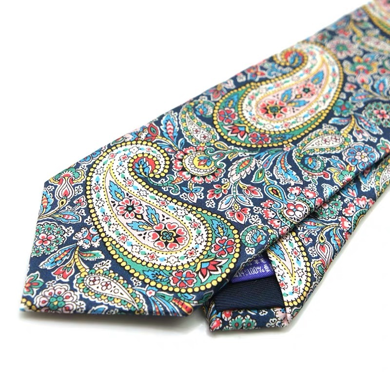 Classic Paisley 100% Silk Tie Jacquare Silk Tie