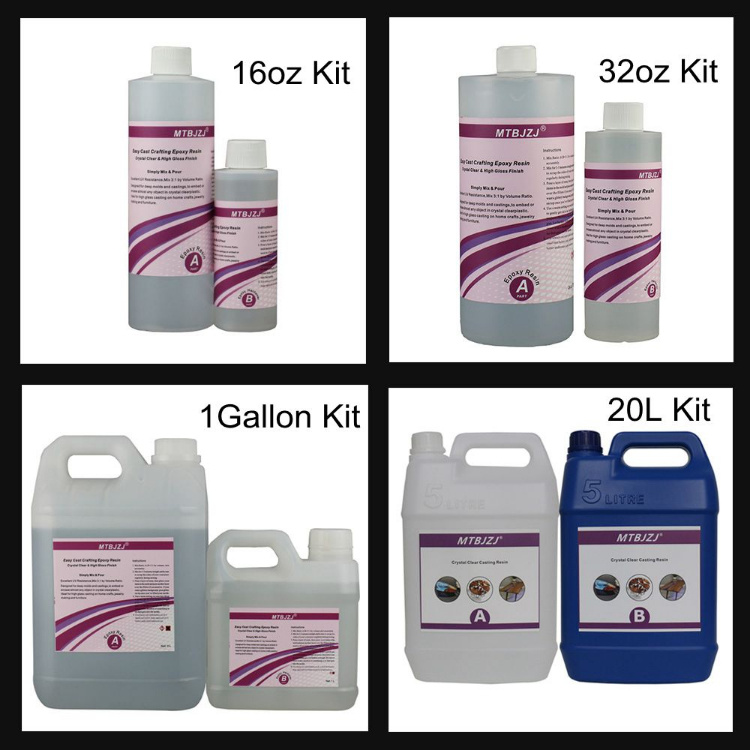 High Quality Clear Casting Epoxy Resin 1 Gallon Kit