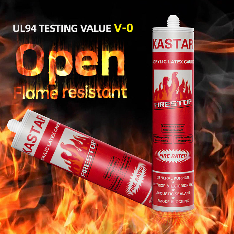 Firesil Sealant Waterbased Acrylic Sealant Fireproof Indoor Joints