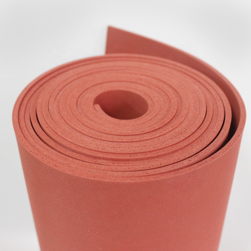 Silicone Sponge Rubber Sheet, Silicone Foam Rubber Sheet with Close Cell or Open Cell