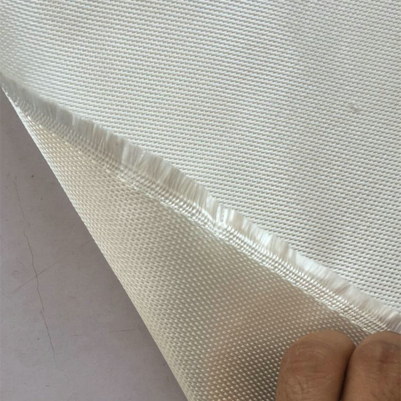 High Temperature Fire Resistant High Silica Fabric with Vermiculite Coating