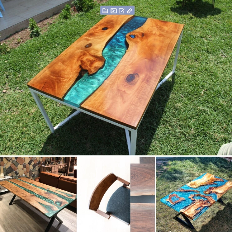 Epoxy Resin Clear Liquid Epoxy for Wood River Table