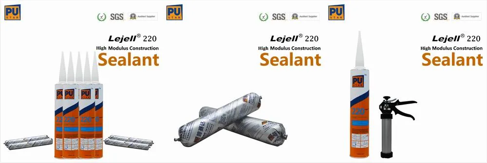 High Modulus Polyurethane Sealant for Construction Black