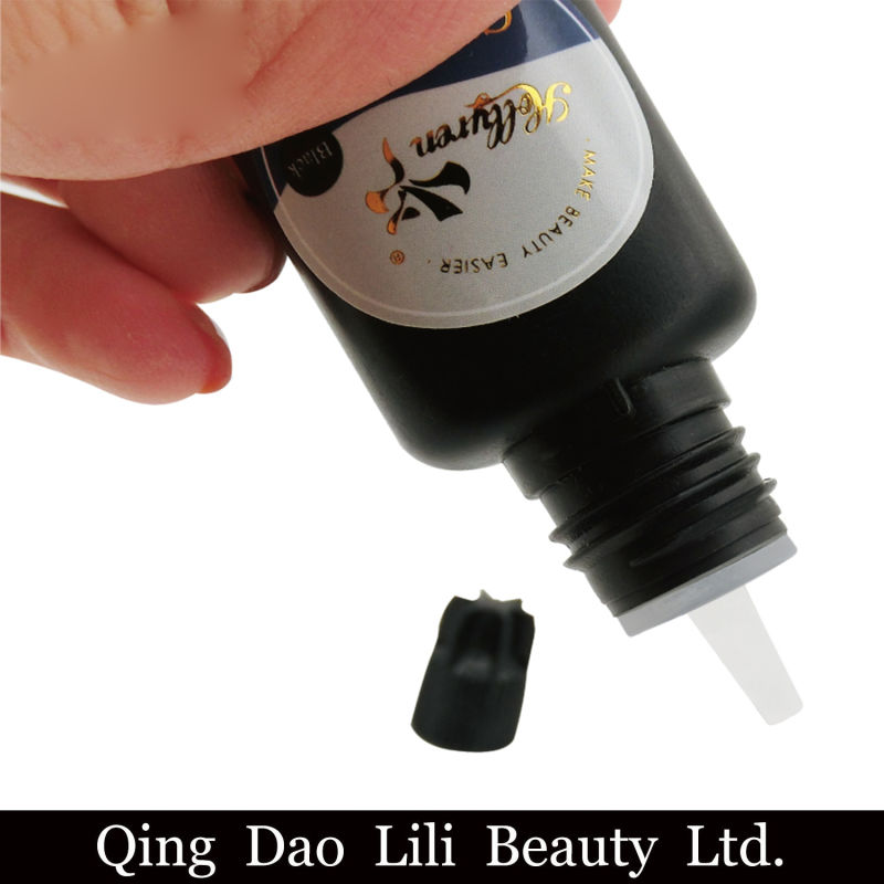 Long Lasting Korean Black Strongest Eyelash Extension Glue Adhesive for Strip Eyelashes Glue