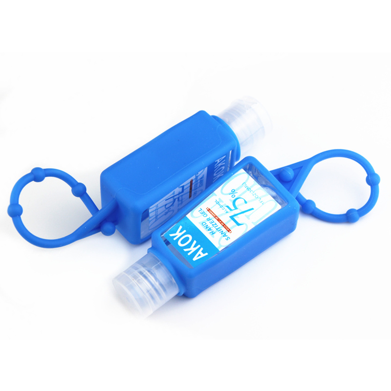 Blue Silicone Case School Antibacterial Hand Sanitizer