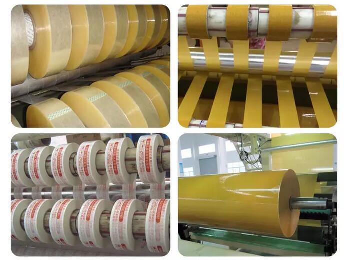 SGS Certificated Transparent BOPP Adhesive Tape Carton Sealing Packing Tape