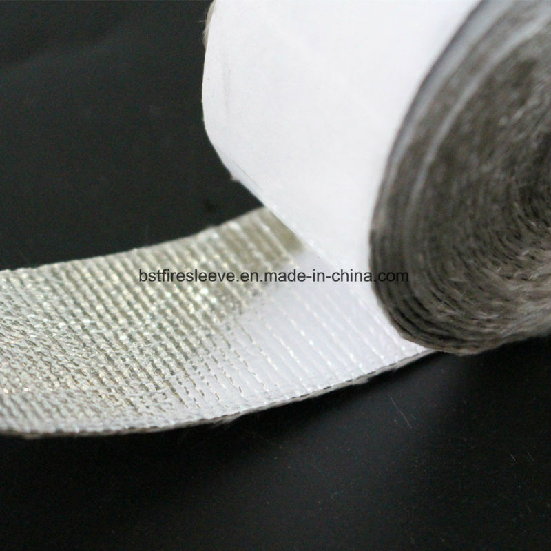 Aluminum Foil Laminated Fiberglass Tape with Silicone Adhesive Backing