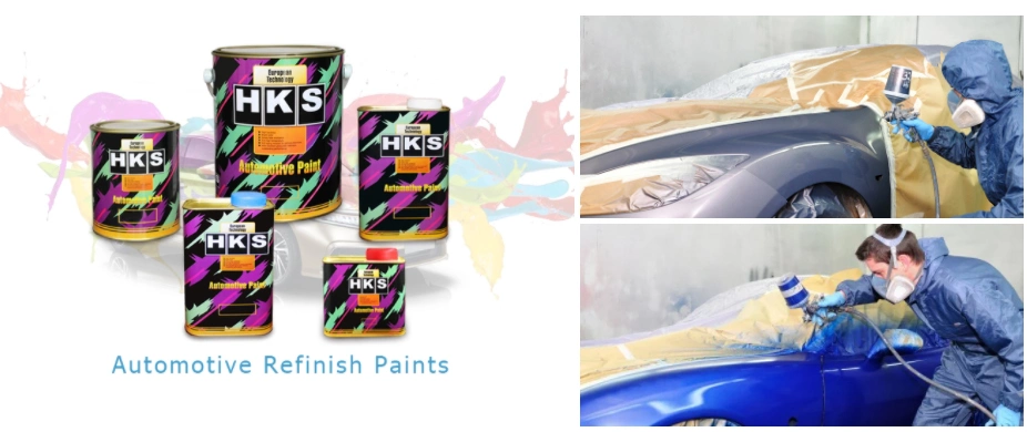 High Gloss and Best Price Auto Base Epoxy Resin Car Paint Auto Repair Paint Pinturas Automotriz Matizado