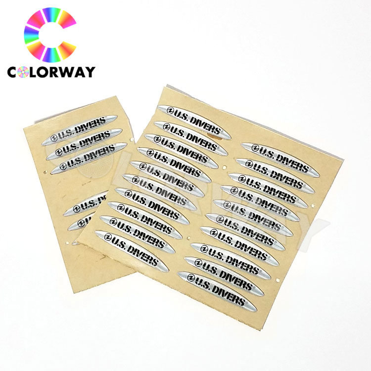 Accept High Quality Reasonable Price Promotion Transparent Epoxy Sticker