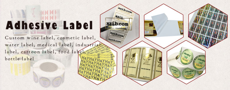 Strong Adhesive High End Gold Metalic Label for Packaging