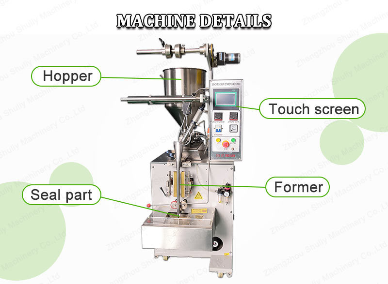 Liquid Vertical Detergent Liquid Triangle Filling Packaging Packing Machine