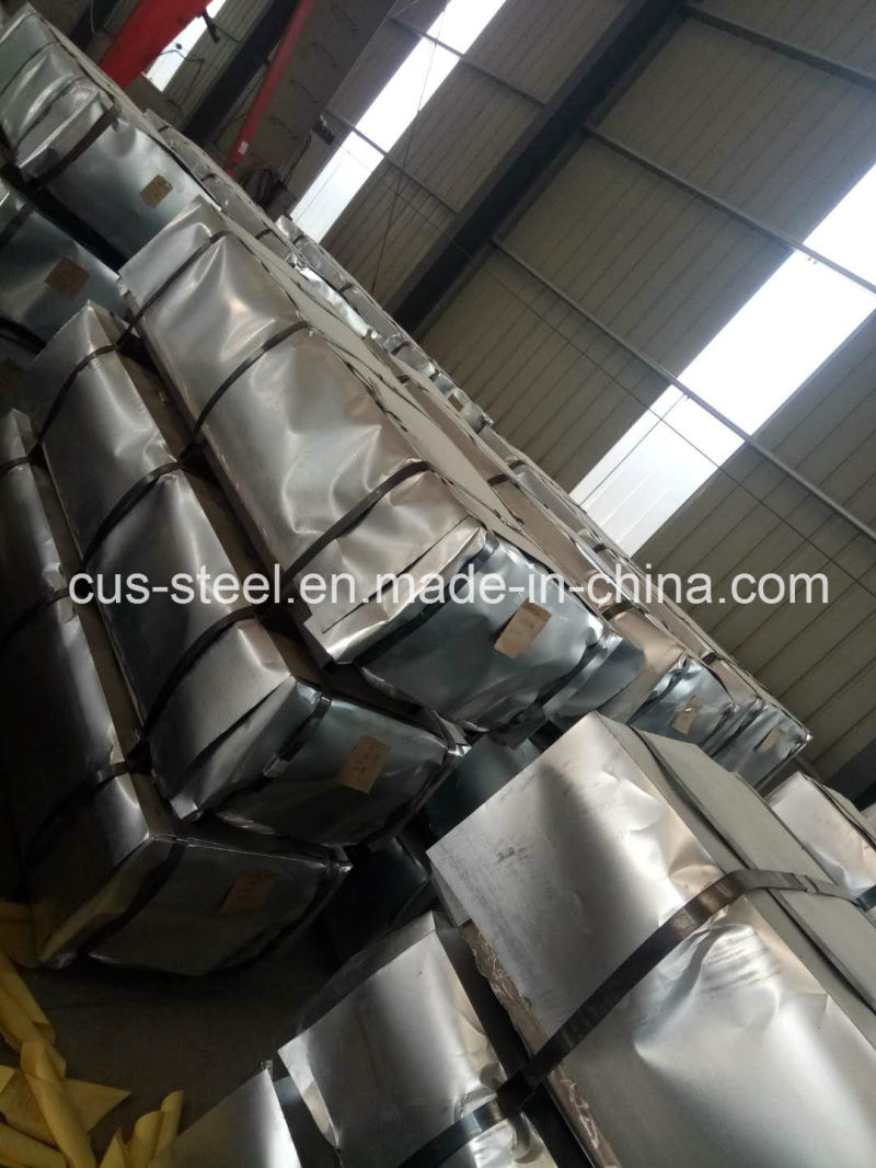 Corrugation Steel Step Roofing Sheet/Color Glazed Roofing Alu-Zinc Sheet