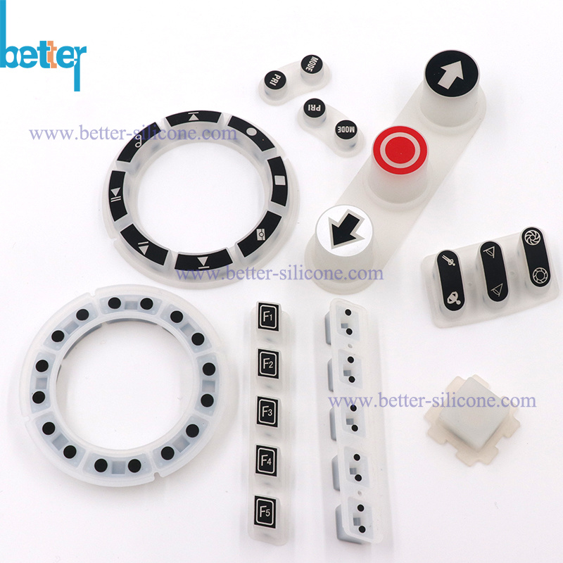 Elastic Silicone Rubber Epoxy Coated Keypad/Buttons Keyboard