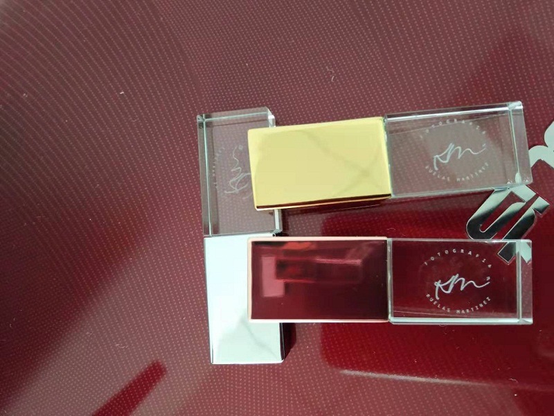 OEM Crystal USB Drive Bulk Cheap Golden Crystal USB Sticks