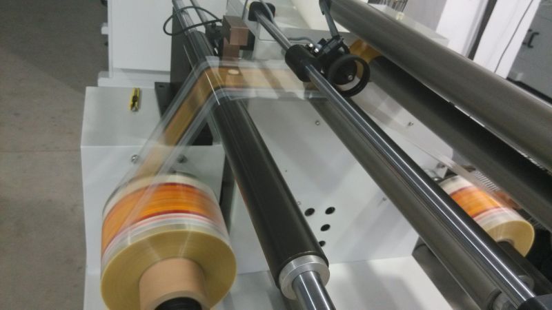 High Speed Slitter Rewinder for Self Adhesive, Label, Sticker, Paper, Plastic Film