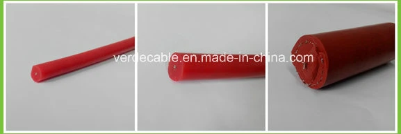 LV Hv Customized Flexible Cable High Temperature Red Silicone Rubber Wire