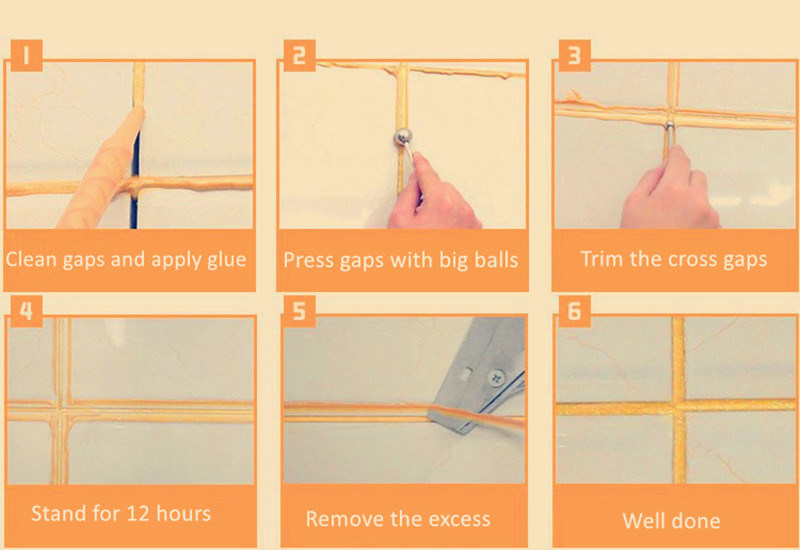 Two Component Epoxy Grout Sealant for Ceramic Floor Tiles