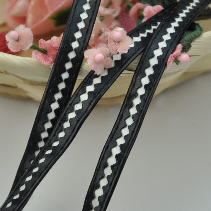 Fancy PU Tape PU Leather Trimming Fashion PU Accessories