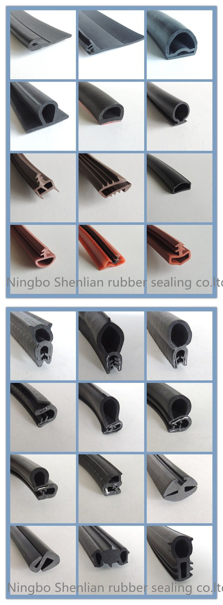 Red Silicone Sponge Rubber Gasket