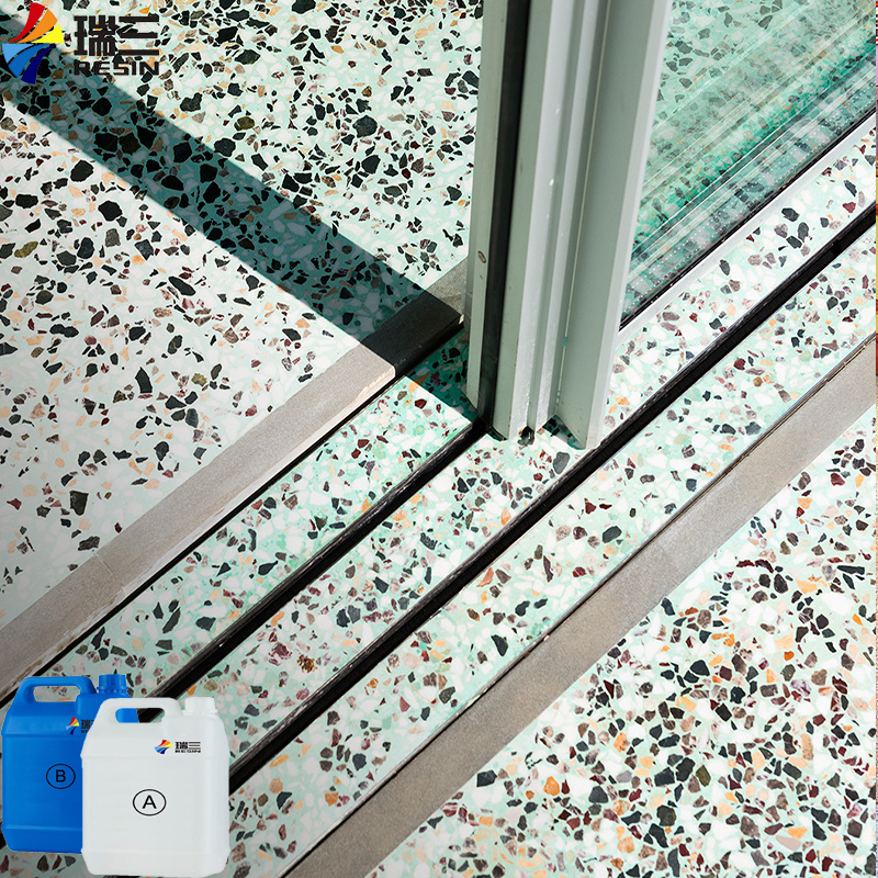 High Transparent Color Flakes Epoxy Flooring Paint