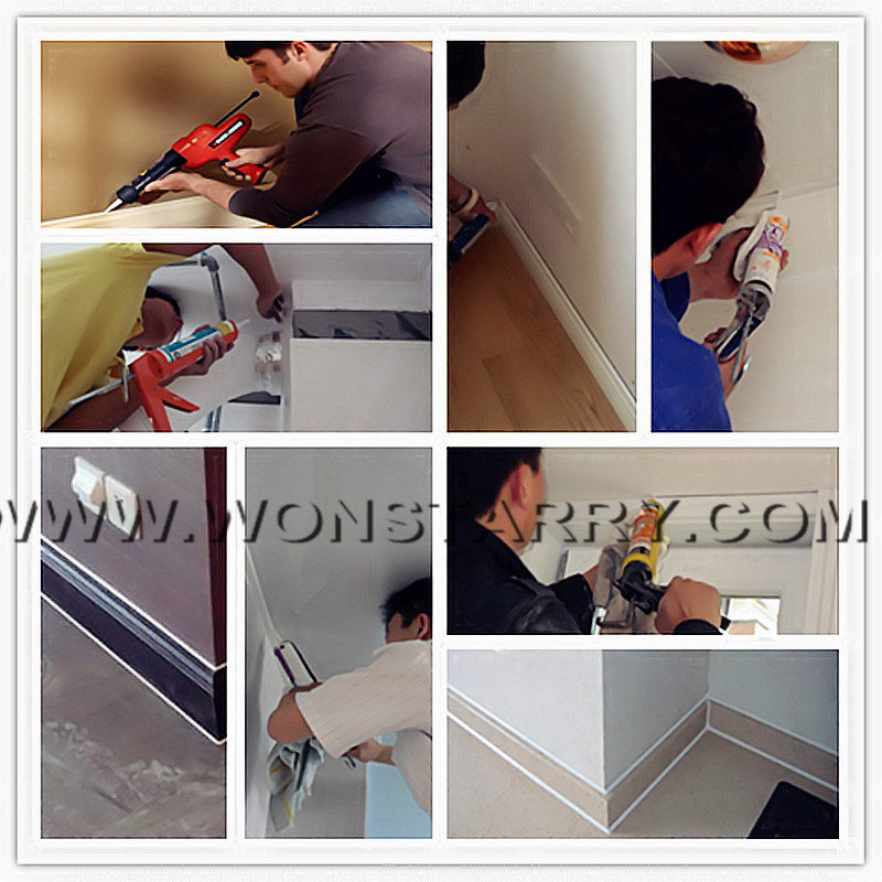 Building Construction Acetic White Silicone Sealant