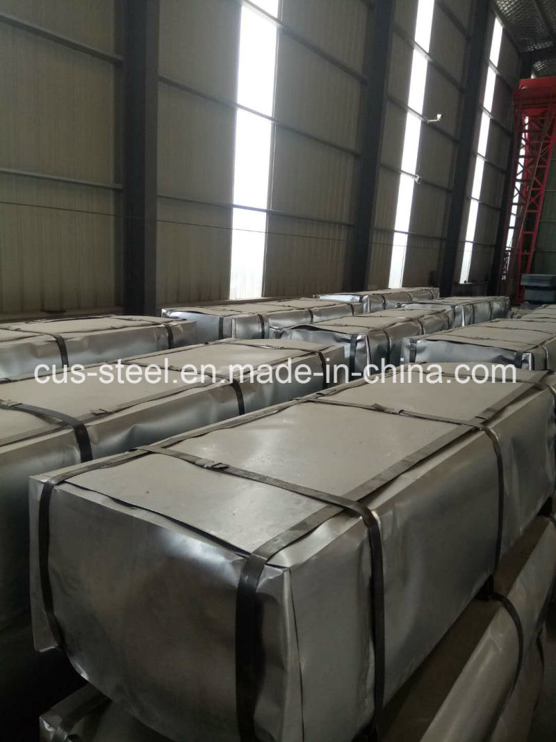 Corrugation Steel Step Roofing Sheet/Color Glazed Roofing Alu-Zinc Sheet