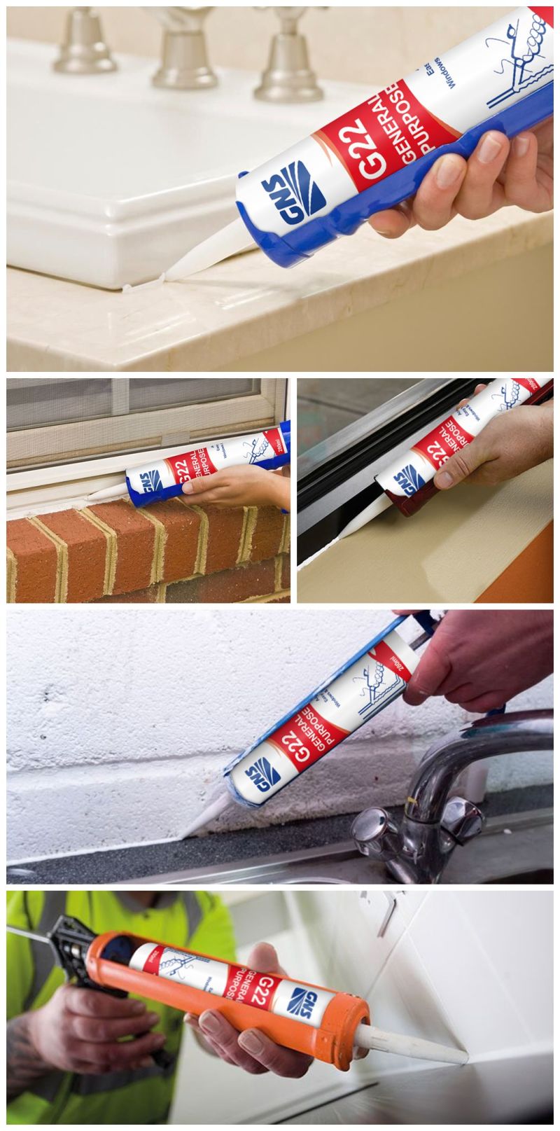 High Performance Silicon Sealant Gp Kitchen & Bath Sealant