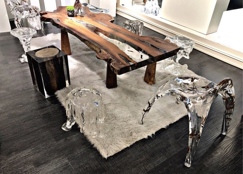 Liquid Epoxy Furniture Resin for Table Filling