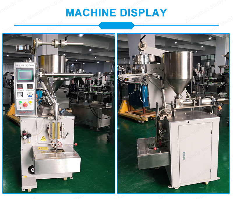 Liquid Vertical Detergent Liquid Triangle Filling Packaging Packing Machine