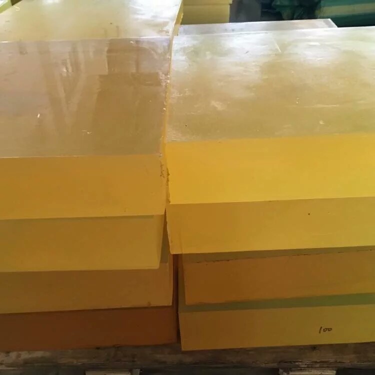 Polyurethane Sheet, PU Sheet, Polyurethane Roll, Polyurethane Sheeting, Plastic Sheet with Yellow Color