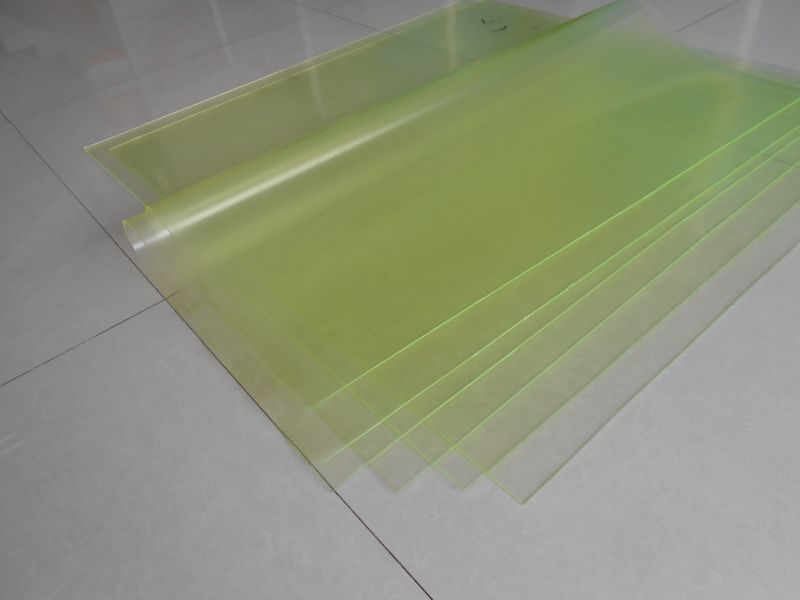 Red Polyurethane Sheet, PU Sheet, PU Sheeting, Polyurethane Sheeting with 100% Polyether