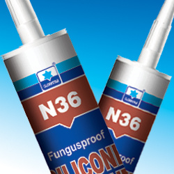 Anti Bacterial Silicone Sealant with Caulking Gun