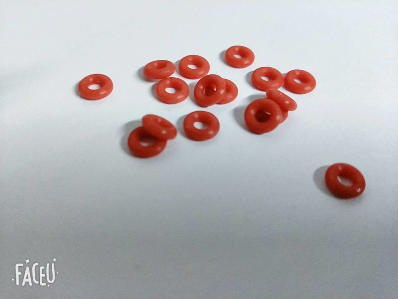 Iron Red Silicone Sealing O-Ring