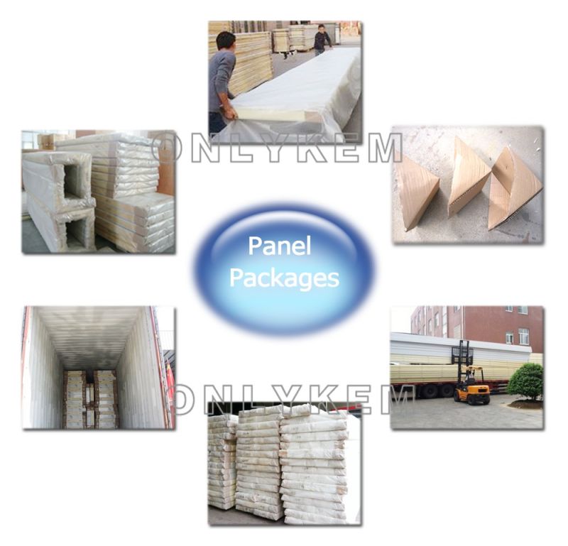 PU Polyurethane Foam Steel Composite Wall Cold Room Sandwich Panels for Food Storage