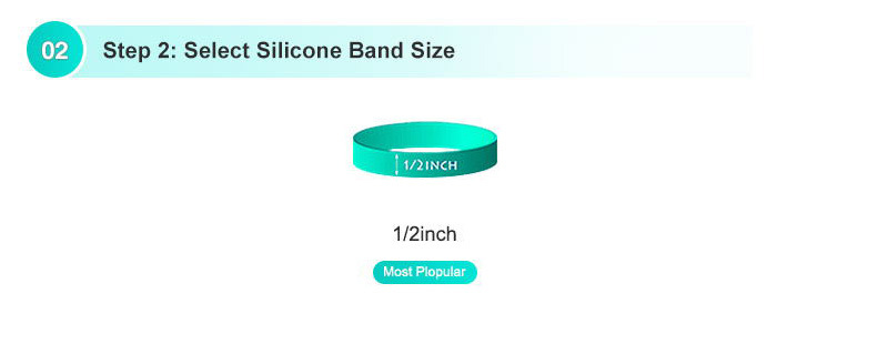 Yerllsom Customized Personal Red Silicone Bands Bracelets for Promotional Gifts Y21030503