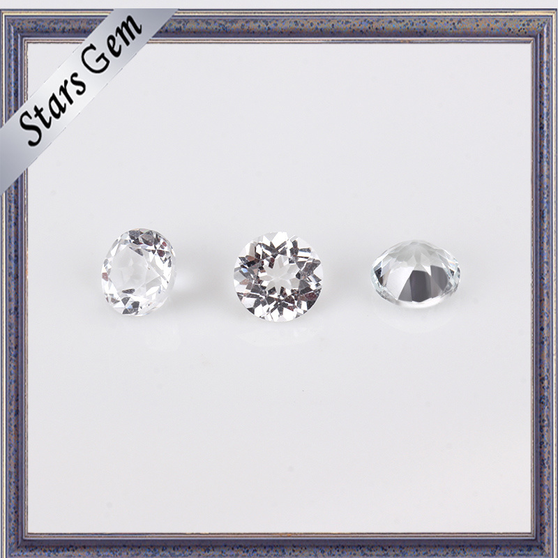 High Quality Natural Cut Natural White Topaz