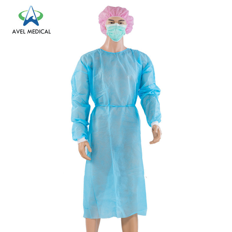 Factory Direct Supply of Disposable Glue Pressing Isolation Gown