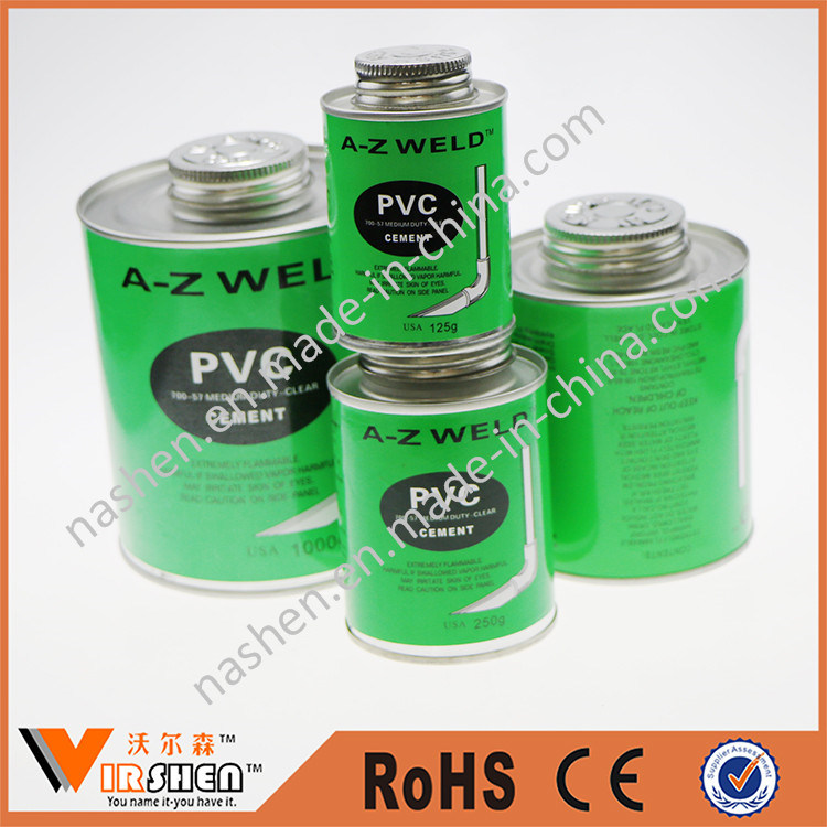 PVC Cement Glue PVC Plastic Pipe Fittings PVC Adhesive