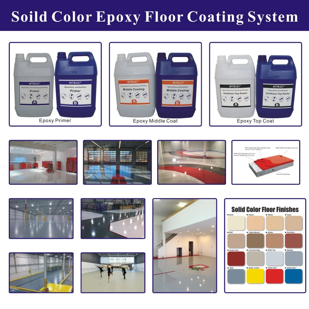 Clear Epoxy for Warehouse Epoxy Floor Coating