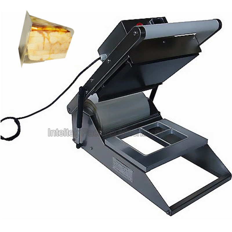 Manual Sandwich Carton Takeaway Food Tray Heat Sealing Machine Sealer