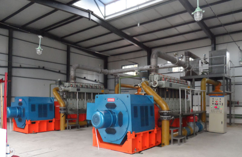 500kw Landfill Gas Fuelled Gensets/Generator Set/Generating Sets with Silent Canopy