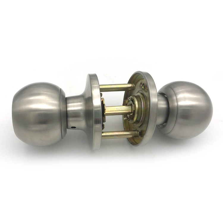 Zhongshan Supply High Safety 587 Ss Stainless Steel Tubular Mortise Cylinder Door Knob Lock