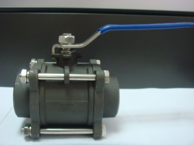 Carbon Steel 3 Piece Ball Valve